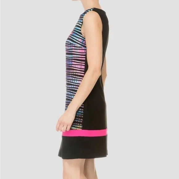 Joseph Ribkoff Sleeveless Shift Dress 8 - Picture 2 of 8